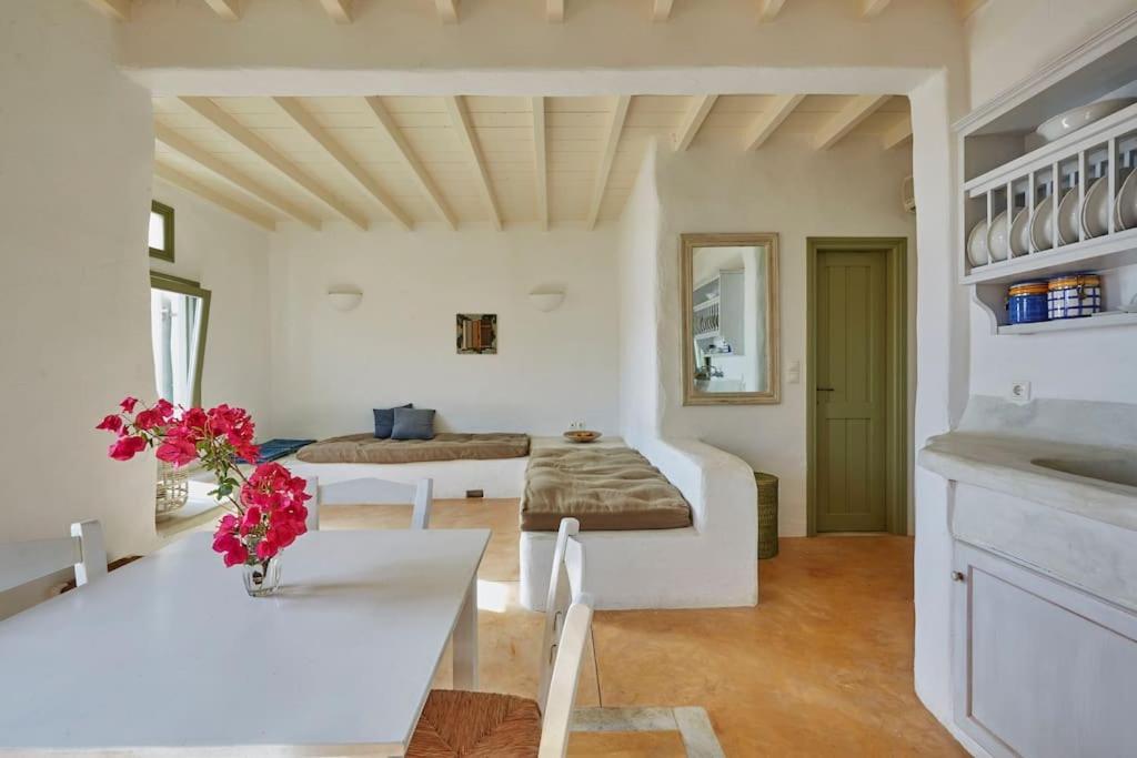 Ochre Dream, Beach Front & Sunset Villa Naousa Εξωτερικό φωτογραφία